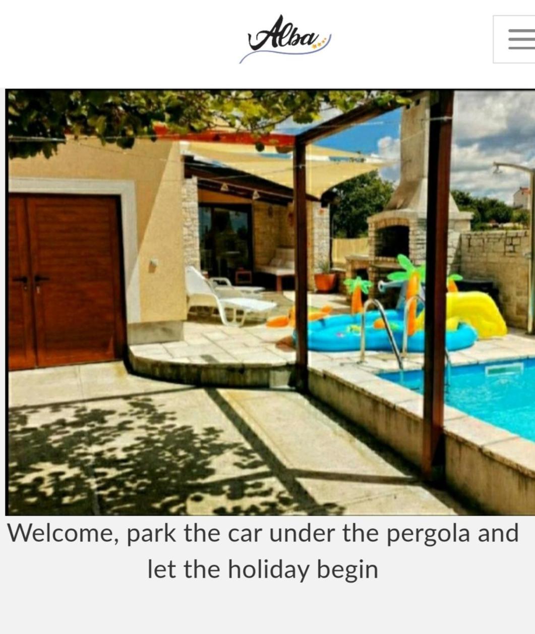 Luxury Apartment Alba With Pool カンファナル エクステリア 写真
